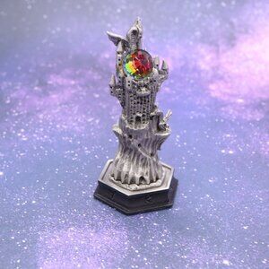 Danbury Mint - Fantasy Of The Crystal - Fortress of Doom Rook Chess Piece